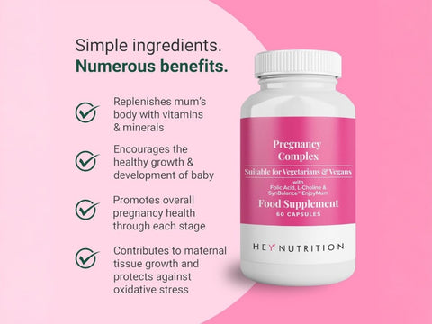 Hey Nutrition Women's Multivitamin with Folic Acid & Iron - 60 Capsules