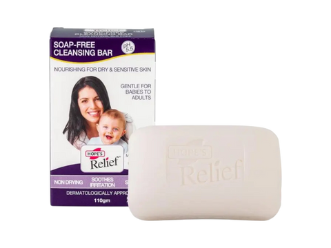 Hope’s Relief Cleansing Bar soap-free cleansing bar