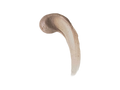 Wooden spoon on a light gray background