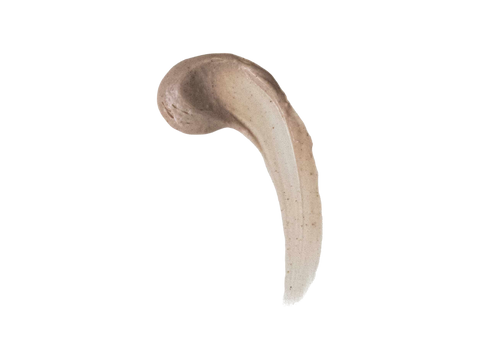 Wooden spoon on a light gray background