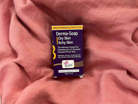 Hope’s Relief Derma-Soap cleansing bar box 105g