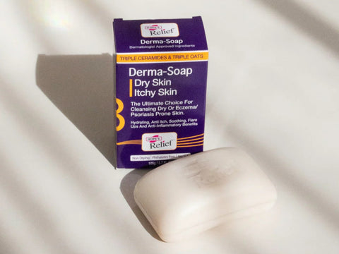 Hope’s Relief Derma-Soap cleansing bar box 105g