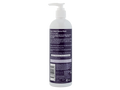 Bottle of derma-wash with pump and label on a white background