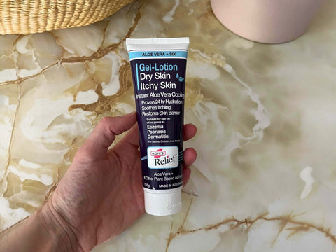 Hope’s Relief Premium Gel-Lotion tube 110g front label