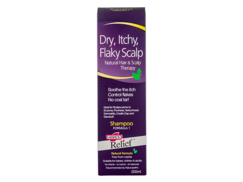 Hope’s Relief Shampoo – Dry, Itchy, Flaky Scalp (200 ml) | Natural Hair & Scalp Therapy