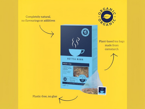 Hottea Mama Milk’s Up Organic Herbal Infusion Tea - 14 x 28g