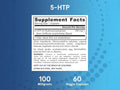 Jarrow Formulas 5-HTP 100 mg Serotonin Precursor Supplement – 60 Veggie Capsules Supplement Facts panel