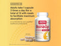 Jarrow Formulas BoneUP 3-Per-Day Bone Health Calcium Supplement – 90 or 180 Capsules How to Use directions label