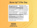 Jarrow Formulas BoneUP 3-Per-Day Bone Health Calcium Supplement – 90 or 180 Capsules Supplement Facts panel