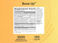 Jarrow Formulas BoneUp 1000 mg Bone Health Calcium Supplement – Capsules Supplement Facts panel