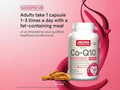 Jarrow Formulas Co-Q10 100 mg Coenzyme Q10 Antioxidant Supplement – 60 Veggie Capsules How to Use directions label