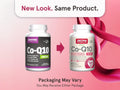 Jarrow Formulas Co-Q10 100 mg Coenzyme Q10 Antioxidant Supplement – 60 Veggie Capsules bottle front view- Packaging May Vary