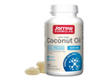 Jarrow Formulas Coconut Oil Extra Virgin 1000 mg Supplement – 120 Softgels bottle front view