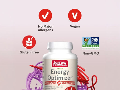 Jarrow Formulas Neuro Optimizer Brain Health and Cognitive Support Supplement – 120 Capsules bottle angled view