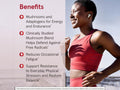 Jarrow Formulas Neuro Optimizer Brain Health and Cognitive Support Supplement – 120 Capsules benefits infographic for brain metabolism and neuron support