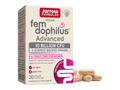 Jarrow Formulas Fem-Dophilus Advanced 10 Billion CFU Women’s Probiotic Supplement – 30 Veggie Capsules box with capsules front view