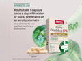 Jarrow Formulas Jarro-Dophilus EPS 50 Billion CFU Probiotic Supplement – 60 Delayed Release Veggie Capsules How to Use directions label