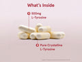 Jarrow Formulas L-Tyrosine 500 mg Amino Acid Supplement – 100 Capsules ingredients and product information label