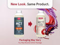 Jarrow Formulas MCT Oil Medium Chain Triglycerides Supplement – 591 ml bottle front view packaging may vary