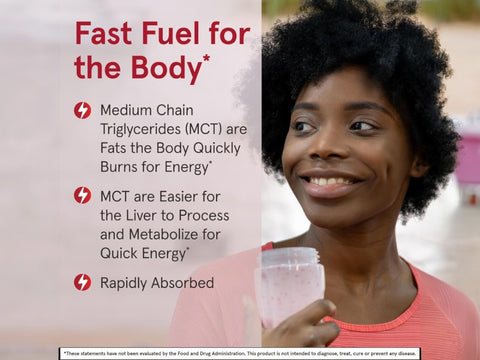 Jarrow Formulas MCT Oil Medium Chain Triglycerides Supplement – 591 ml benefits infographic for energy metabolism and ketogenic diet support