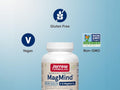 Jarrow Formulas MagMind Magnesium L-Threonate Brain Health Supplement – 90 Veggie Capsules bottle angled view