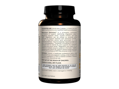Jarrow Formulas Magnesium Optimizer Magnesium Mineral Supplement – 200 Easy-Solv Tablets How to Use directions label