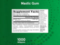 Jarrow Formulas Mastic Gum 1000 mg Digestive Health Supplement – 60–120 Veggie Capsules Supplement Facts panel