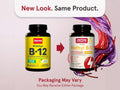 Jarrow Formulas Methyl B-12 Lemon 1000 mcg Vitamin B12 Supplement – 100 Chewable Tablets bottle front view- Packaging May Vary