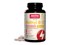 Jarrow Formulas Methyl B-12 Lemon 1000 mcg Vitamin B12 Supplement – 100 Chewable Tablets bottle front view