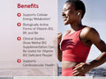Jarrow Formulas Methyl B-12 and Methyl Folate Vitamin B Supplement – 100 Chewable Tablets benefits infographic for energy metabolism and nervous system support
