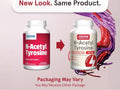 Jarrow Formulas N-Acetyl Tyrosine 350 mg Amino Acid Supplement – 120 Capsules Supplement packaging may vary