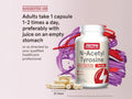 Jarrow Formulas N-Acetyl Tyrosine 350 mg Amino Acid Supplement – 120 Capsules How to Use directions label