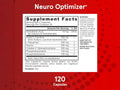 Jarrow Formulas Neuro Optimizer Brain Health and Cognitive Support Supplement – 120 Capsules Supplement Facts panel