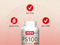 Jarrow Formulas PS 100 Phosphatidylserine 100 mg Brain Health Supplement – 30–60 Softgels bottle angled view with softgels