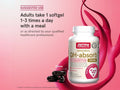 Jarrow Formulas Ubiquinol QH-Absorb Max Absorption 100 mg CoQ10 Supplement – 60–120 Softgels How to Use directions label