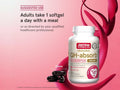 Jarrow Formulas QH-Absorb Ubiquinol CoQ10 200 mg Supplement – 30–90 Softgels How to Use directions label