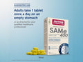 Jarrow Formulas SAMe 400 mg S-Adenosyl-L-Methionine Supplement – 30–60 Enteric-Coated Tablets How to Use directions label