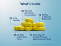Jarrow Formulas SAMe 400 mg S-Adenosyl-L-Methionine Supplement – 30–60 Enteric-Coated Tablets ingredients and product information label