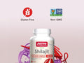 Jarrow Formulas Shilajit Fulvic Acid Complex 250 mg Energy Support Supplement – 60 Capsules bottle angled view