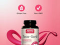 Jarrow Formulas Toco-Sorb Vitamin E Tocotrienol Complex Supplement – 60 Softgels bottle angled view with softgels