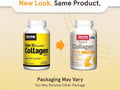 Jarrow Formulas Type II Collagen Complex 1000 mg Joint Support Supplement – 60 Capsules bottle front view packaging may vary