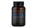 Bottle of Kiki Health Body Biotics Gummies for Children on a white background