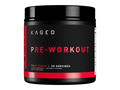 Kaged pre-workout supplement container on a white background