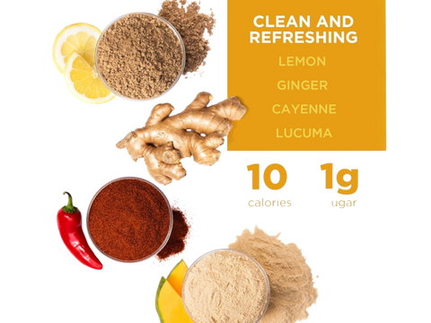 Laird Superfood Morning Jumpstart ingredients on white background