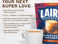 Laird Superfood Non-Dairy Coffee Creamer, Mocha – 227g