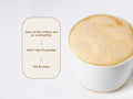 How to Use: Laird Superfood mushroom blend mixing instructions 90g on white background