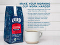 Laird Superfood Peruvian Dark Roast Coffee with Mushrooms - 340g