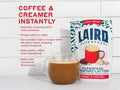 Laird Superfood Non-Dairy Instant Latte, Sweet & Creamy – 227g