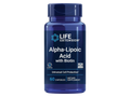 Life Extension Alpha-Lipoic Acid with Biotin supplement bottle, 60 capsules.