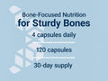 Supplement usage instructions for Life Extension Bone Maintain capsule formula.